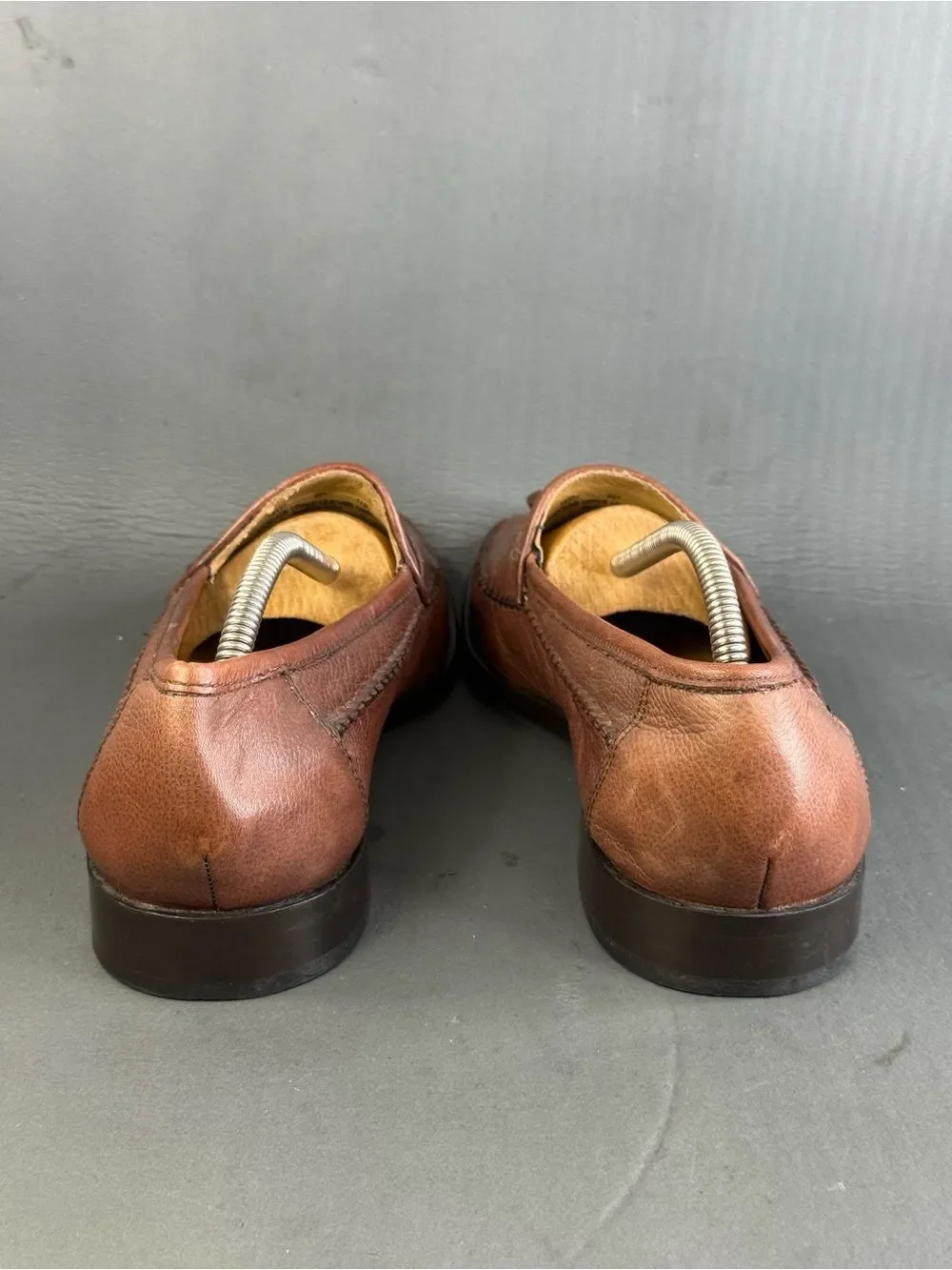 Florsheim Fitzgerald brown leather slip on leather shoes men’s size 11